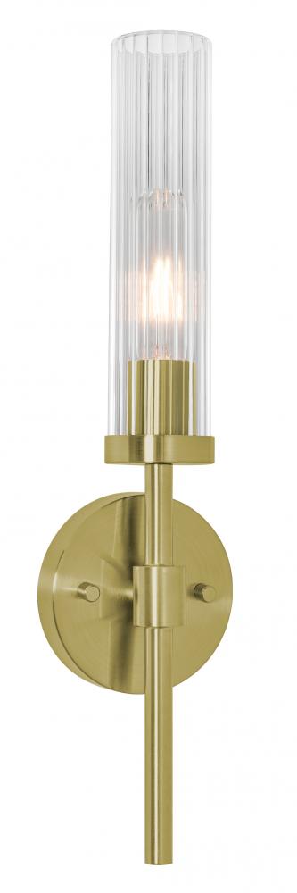 Huntington 18'' Med Base Sconce,120V,LB