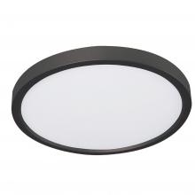 AFX Lighting, Inc. EGRF08LAJD1BK - Edge 8 Round LED Flush Mount