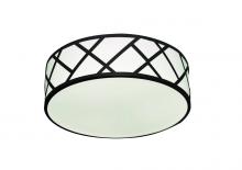 AFX Lighting, Inc. HVNF21LAJUDBK - Haven 21" LED Flush Mount