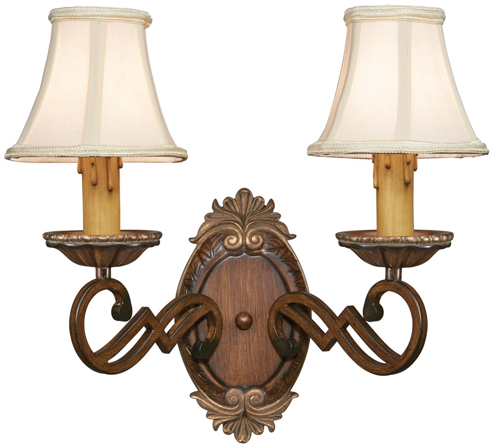 2 Light Wall Sconce