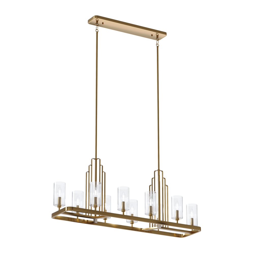 Linear Chandelier 10Lt