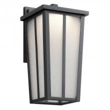 Kichler 49622BKTLED - Outdoor Wall 1Lt LED