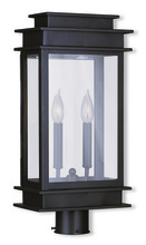  2017-07 - 2 Light Bronze Outdoor Post Lantern