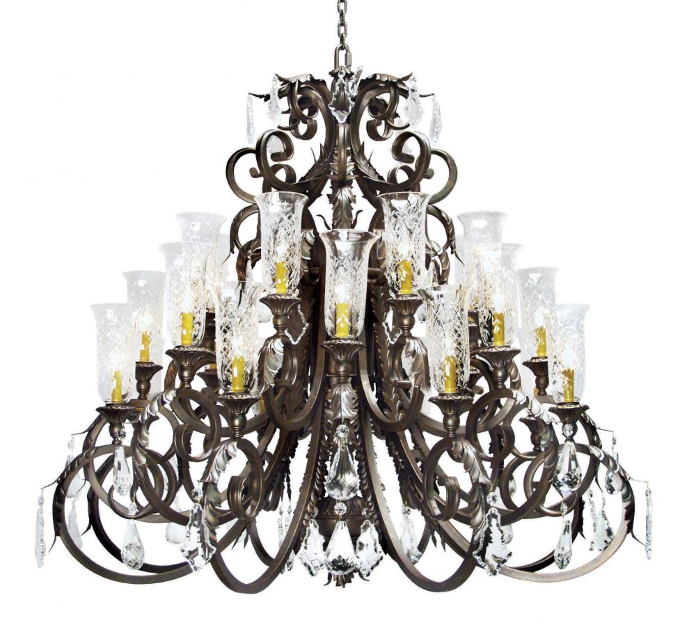 54" Wide Serratina Chandelier