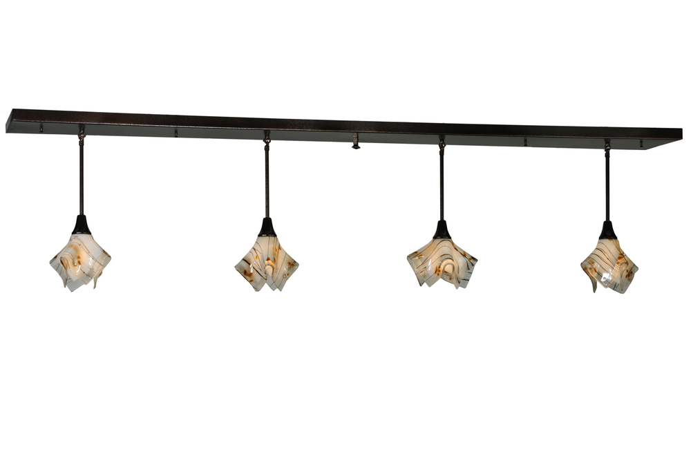 90"L Metro Fusion Ramoscelli 4 LT Island Pendant