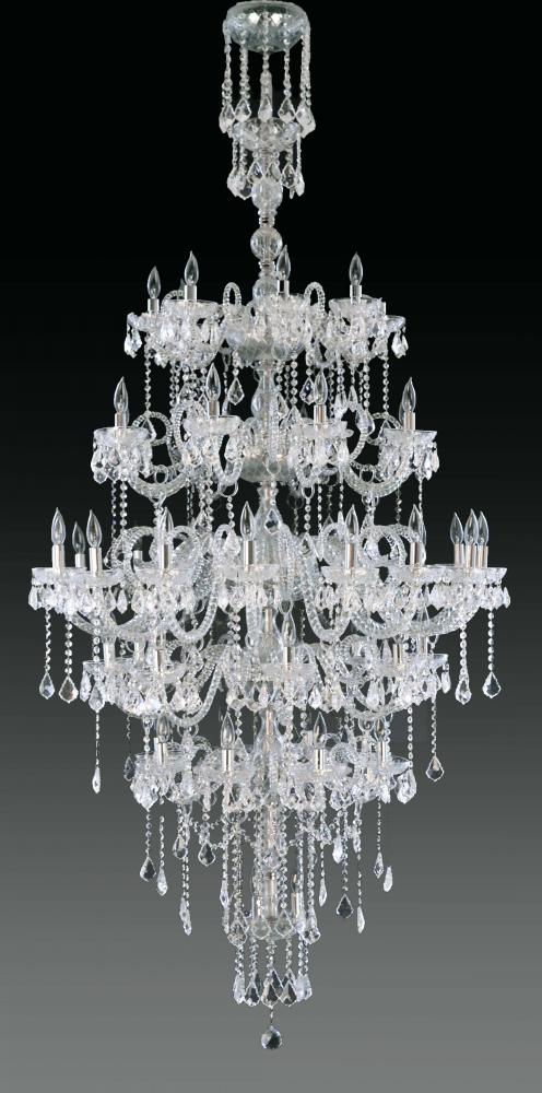 43" Wide Maya 51 Light Chandelier