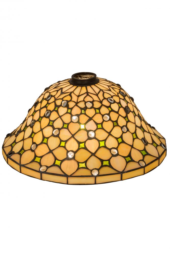 14" Wide Diamond & Jewel Shade