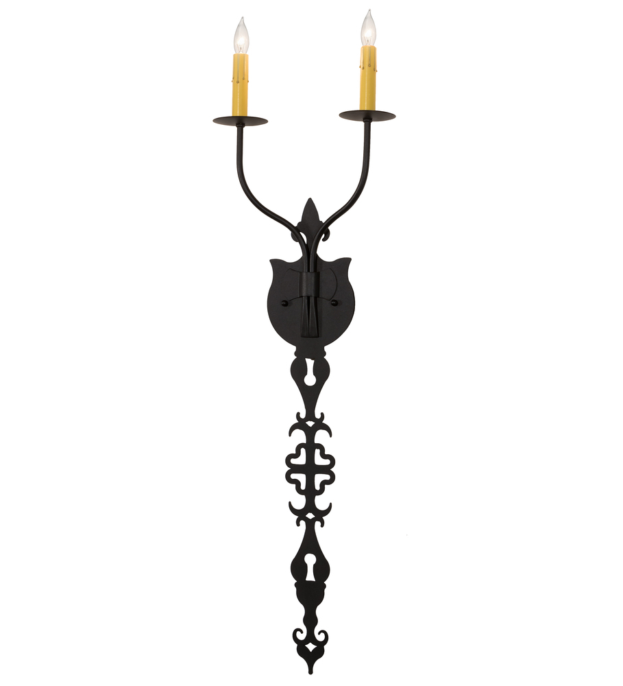 11" Wide Merano 2 Light Wall Sconce