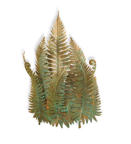 16" Wide Fern Wall Sconce