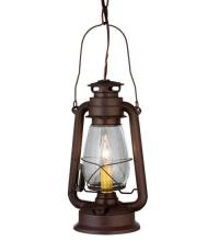 Meyda Blue 114828 - 7"W Miners Lantern Mini Pendant