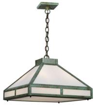 Meyda Blue 114840 - 18"Sq Whitewing Prime Pendant