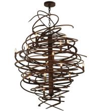 Meyda Blue 116006 - 36" Wide Cyclone 18 LT Chandelier