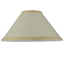 Meyda Blue 119595 - 8"W X 4"H Natural Linen Tapered Shade