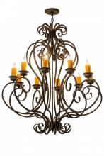 Meyda Blue 120426 - 42"W Fernando 10 LT Chandelier