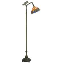 Meyda Blue 120578 - 63"H Saturday Morning Bridge Arm Floor Lamp