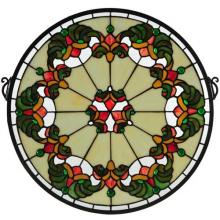 Meyda Blue 127115 - 18"W X 18"H Middleton Stained Glass Window