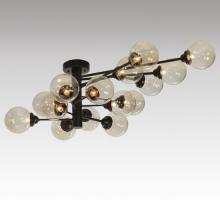 Meyda Blue 127937 - 64"L Galaxy 15 LT Oblong Chandelier