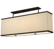 Meyda Blue 130985 - 42.5"L Quadrato Lounge Oblong Pendant