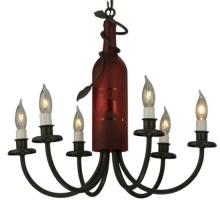 Meyda Blue 131185 - 18" Wide Tuscan Vineyard 6 Light Chandelier