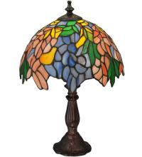 Meyda Blue 133348 - 15" High Tiffany Laburnum Accent Lamp