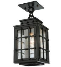 Meyda Blue 136040 - 5.5" Square Pontrefract Lantern Pendant