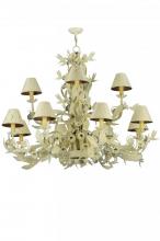 Meyda Blue 137289 - 52"W Le Printemps 12 LT Chandelier