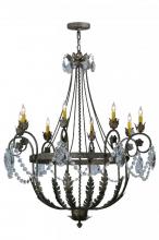 Meyda Blue 143218 - 43"W Antonia 8 LT Chandelier