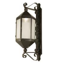 Meyda Blue 146468 - 14" Wide Plaza Lantern Wall Sconce