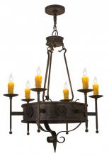 Meyda Blue 167204 - 30" Wide Lorenzo 6 Light Chandelier