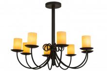 Meyda Blue 168314 - 40"W Atria 8 LT Chandelier