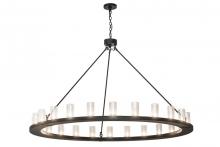 Meyda Blue 173625 - 72" Wide Loxley 24 Light Chandelier