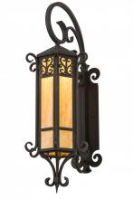 Meyda Blue 176943 - 12"W Caprice Lantern Wall Sconce