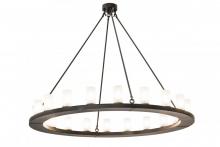 Meyda Blue 177858 - 60" Wide Loxley 20 Light Chandelier