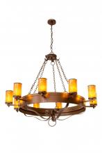 Meyda Blue 178113 - 60"W Parnella 10 LT Chandelier