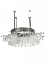 Meyda Blue 180733 - 90"W Rhododendron Chandelier