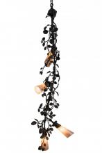 Meyda Blue 185117 - 16"W Vinca Vine 4 LT Chandelier