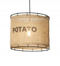 Meyda Blue 216780 - 16" Wide Empire Potato Sack Pendant