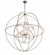 Meyda Blue 219211 - 60" Wide Atom Enerjisi 8 Light Chandelier