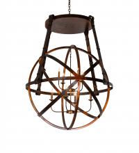 Meyda Blue 223804 - 48" Wide Gimbal Grinado Chandelier