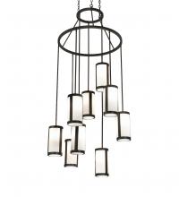 Meyda Blue 226577 - 35" Wide Cartier 9 Light Chandelier