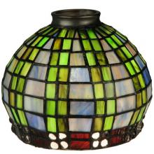 Meyda Blue 27405 - 7"W Jeweled Basket Shade