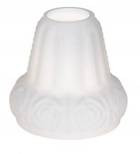 Meyda Blue 30529 - 5" Wide White Puffy Rose Shade