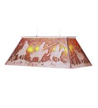 Meyda Blue 32115 - 48" Long Rustlers Oblong Pendant