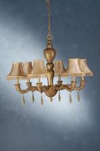 Meyda Blue 69562 - 36" Wide Monticello 6 Light Chandelier