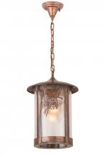 Meyda Blue 90368 - 12"W Fulton Winter Pine Pendant