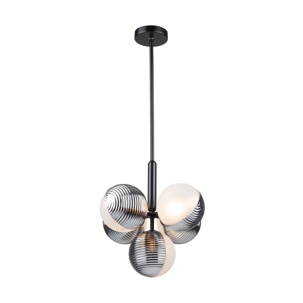 Bolla Collection 5-Light Pendant Black