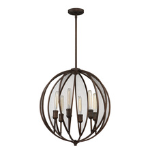 Artcraft AC10906OB - Linden 6-Light Chandelier