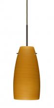 Besa Lighting 1JT-1512OK-BR-L - Besa Tao 10 Pendant Bronze Oak 1x100W Medium Base, 15Ft. Cord