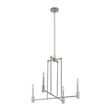 Kalco 509870PN - Kingston 4 Light Chandelier