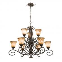 Kalco 5535TO/1356 - Amelie 9 Light Chandelier